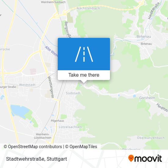 Stadtwehrstraße map