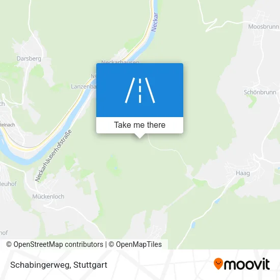 Карта Schabingerweg