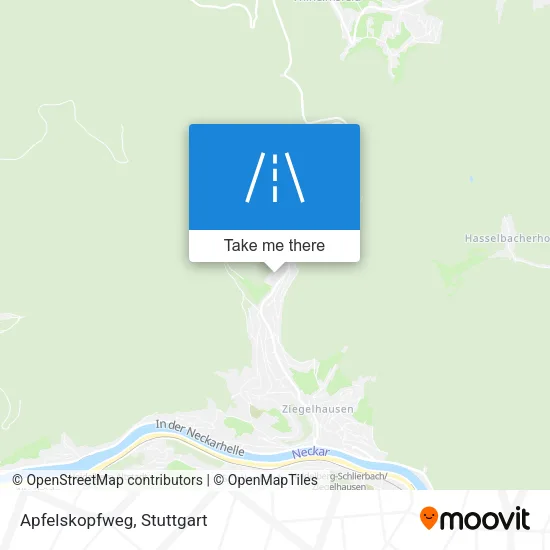 Карта Apfelskopfweg