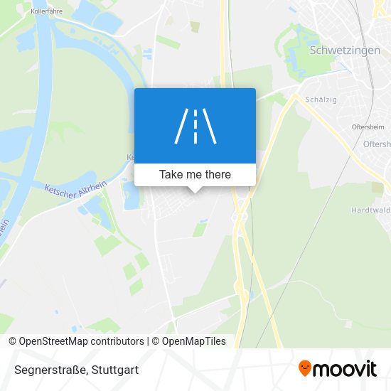 Карта Segnerstraße