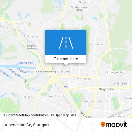 Alberichstraße map