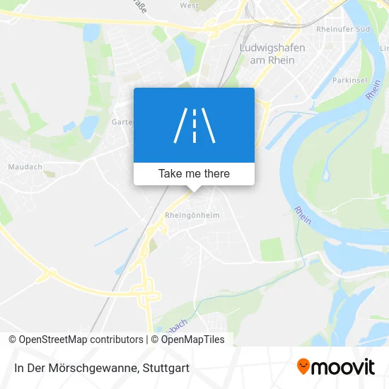 Карта In Der Mörschgewanne