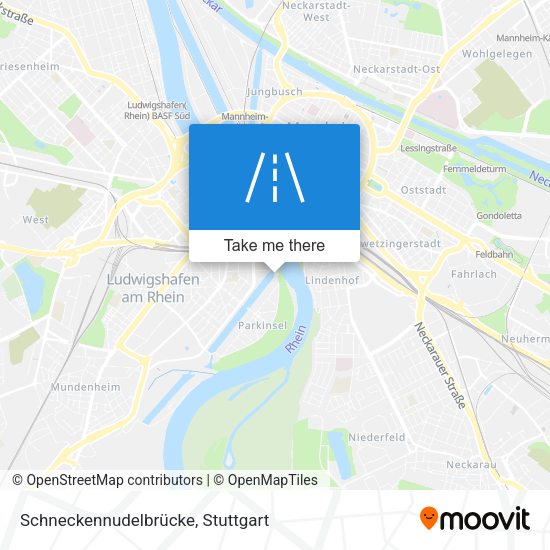 Schneckennudelbrücke map