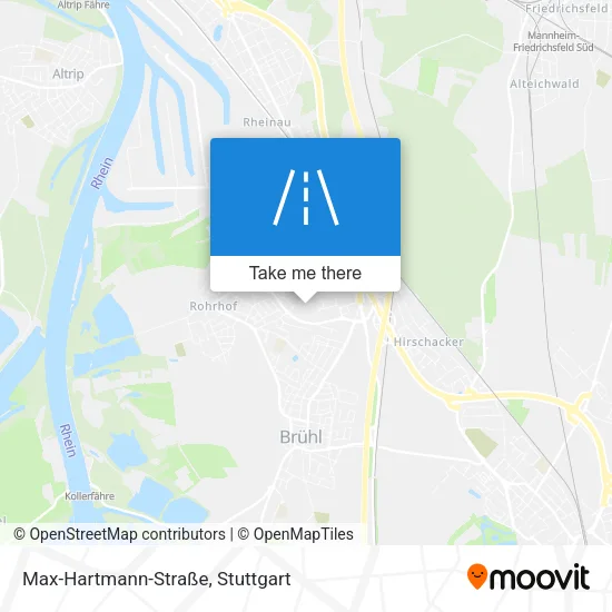 Карта Max-Hartmann-Straße