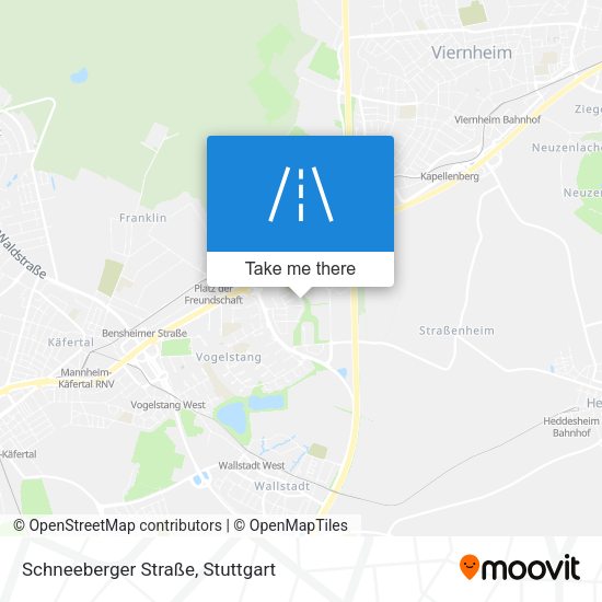 Schneeberger Straße map