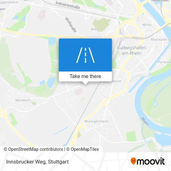 Карта Innsbrucker Weg