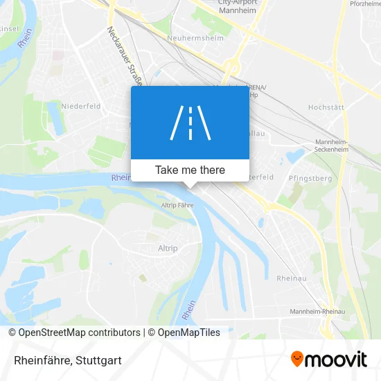 Карта Rheinfähre