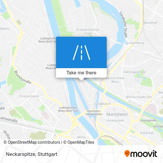 Карта Neckarspitze