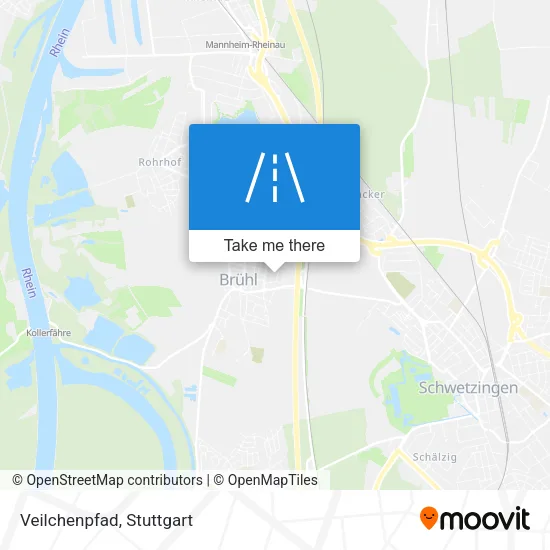 Карта Veilchenpfad