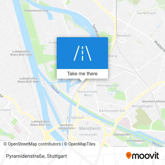 Карта Pyramidenstraße