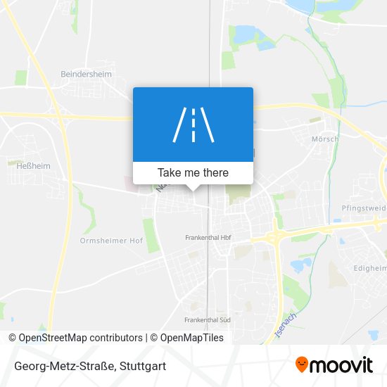 Georg-Metz-Straße map