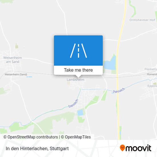 In den Hinterlachen map