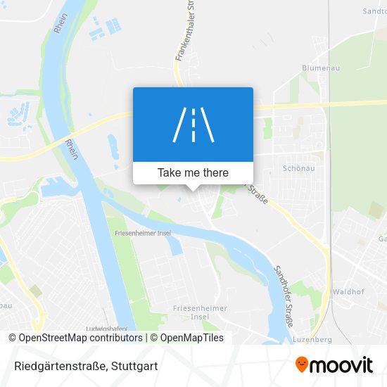 Riedgärtenstraße map