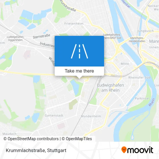 Карта Krummlachstraße