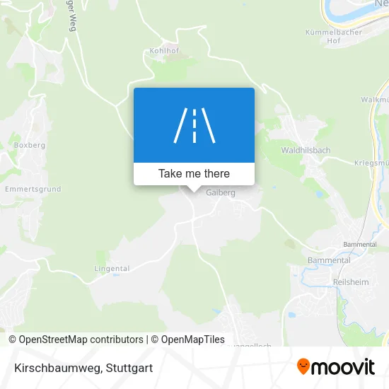 Карта Kirschbaumweg