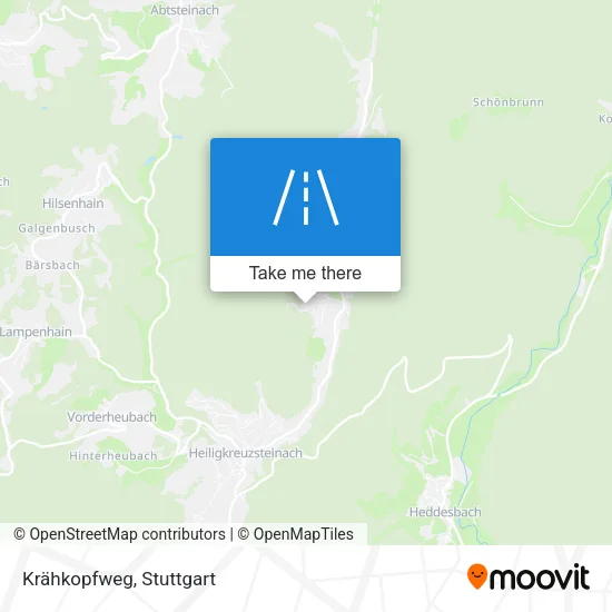 Карта Krähkopfweg