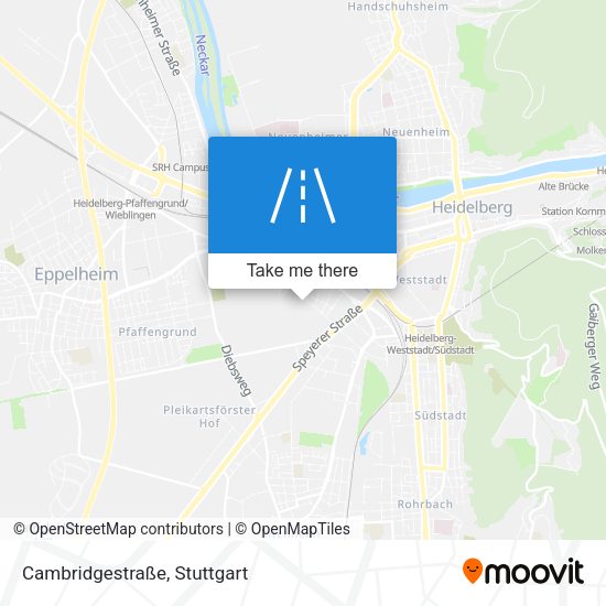 Cambridgestraße map