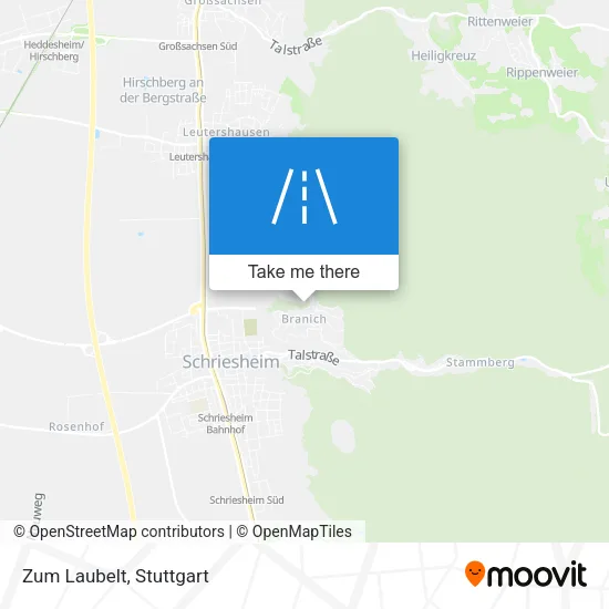 Карта Zum Laubelt