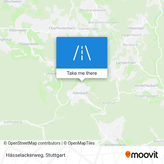 Карта Hässelackerweg