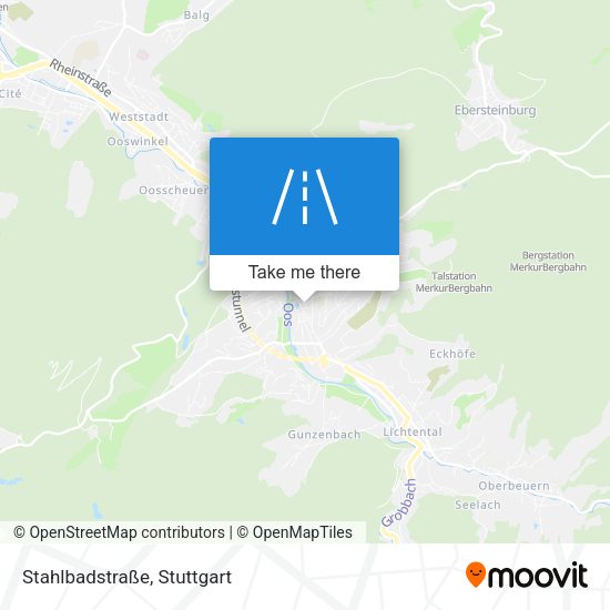 Stahlbadstraße map