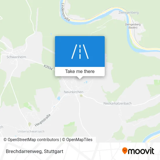 Карта Brechdarrenweg