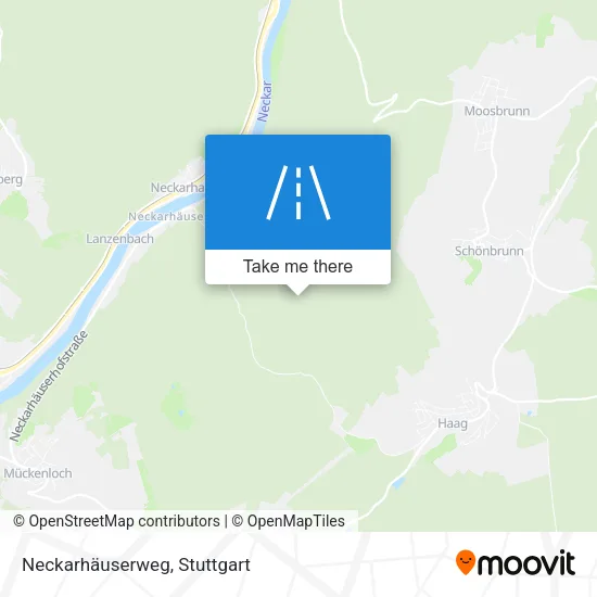 Карта Neckarhäuserweg