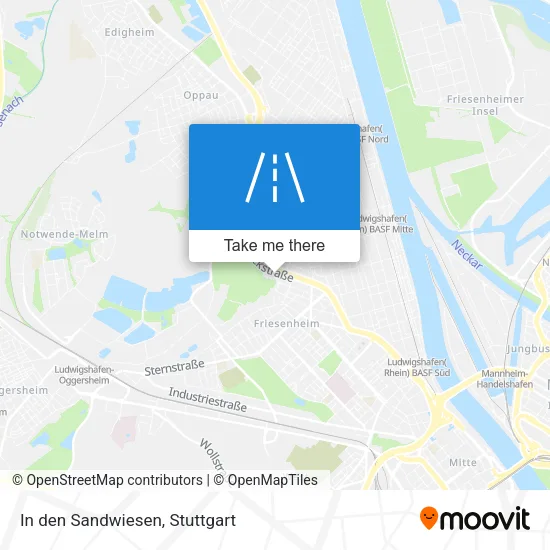 Карта In den Sandwiesen