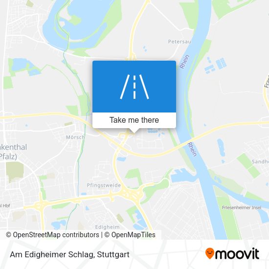 Am Edigheimer Schlag map