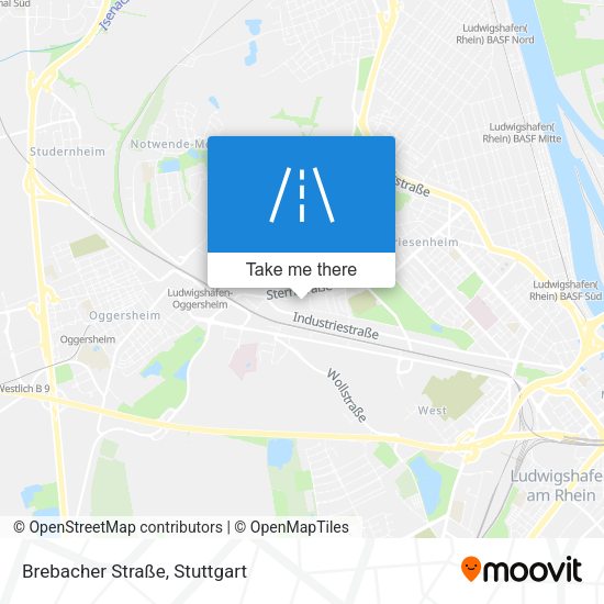 Brebacher Straße map