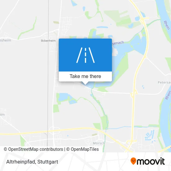 Карта Altrheinpfad