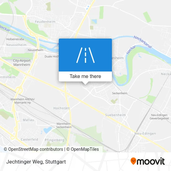 Карта Jechtinger Weg