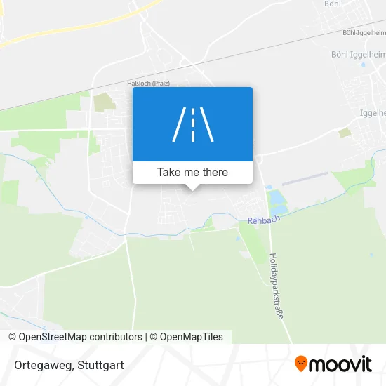 Карта Ortegaweg