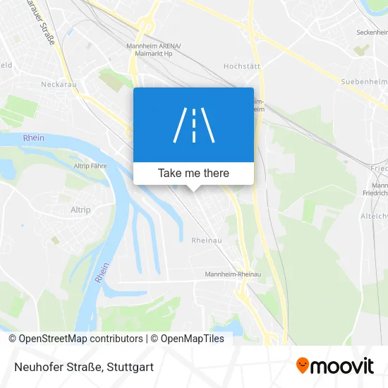 Карта Neuhofer Straße