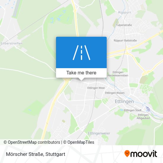 Mörscher Straße map