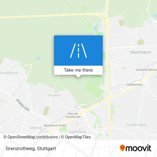 Grenzrottweg map