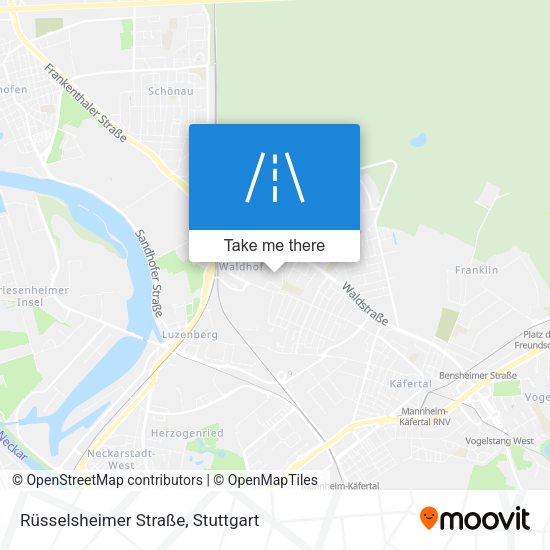 Rüsselsheimer Straße map