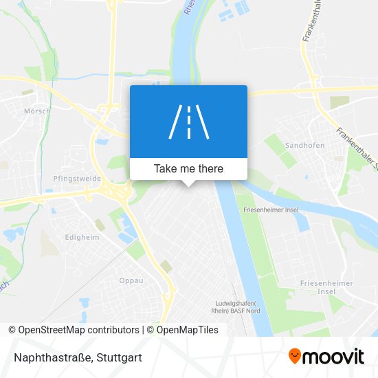 Naphthastraße map