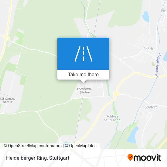 Карта Heidelberger Ring