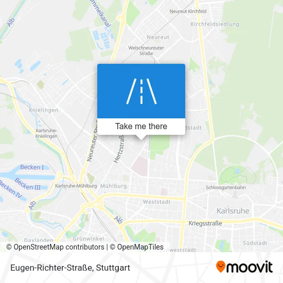 Карта Eugen-Richter-Straße