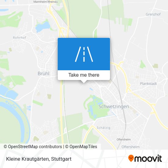 Kleine Krautgärten map