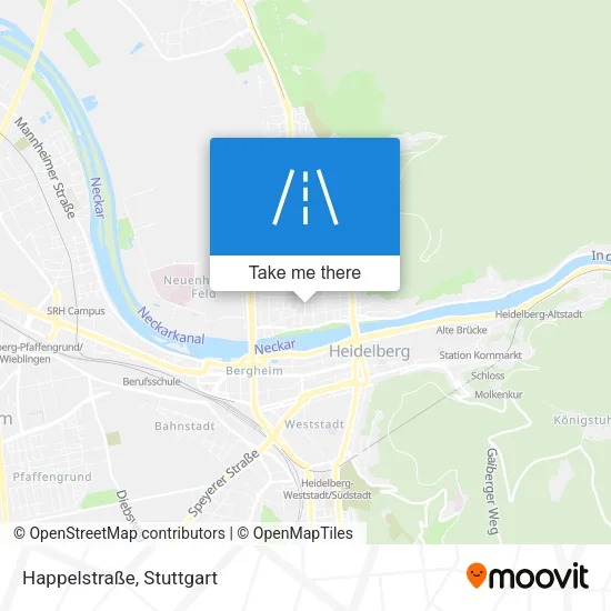 Happelstraße map