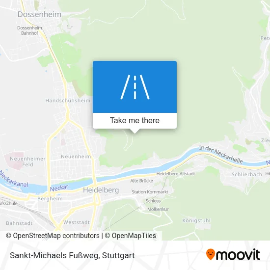 Карта Sankt-Michaels Fußweg
