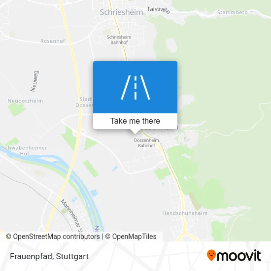 Карта Frauenpfad