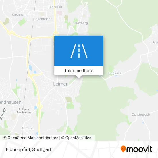 Карта Eichenpfad