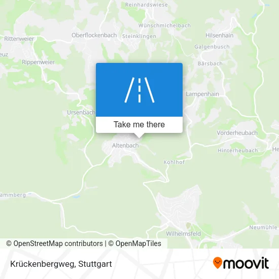 Карта Krückenbergweg