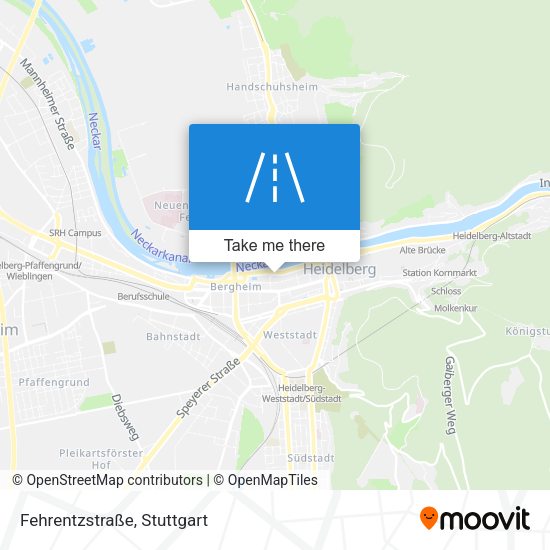 Fehrentzstraße map