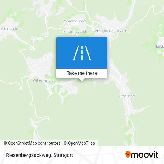 Карта Riesenbergsackweg