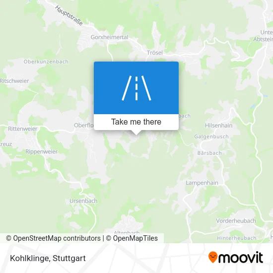 Карта Kohlklinge