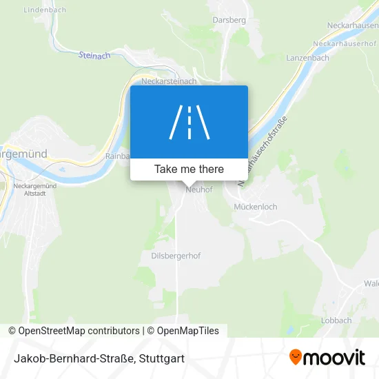 Карта Jakob-Bernhard-Straße