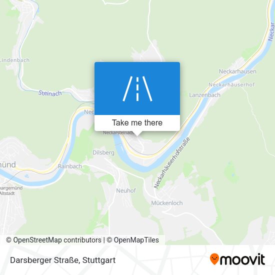 Darsberger Straße map